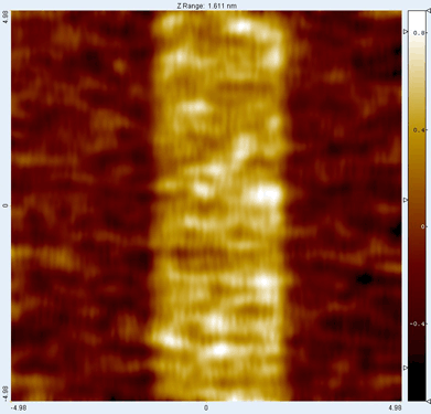 95pm step performed by Nano-LP100 and measured by Mad City Labs AFM
